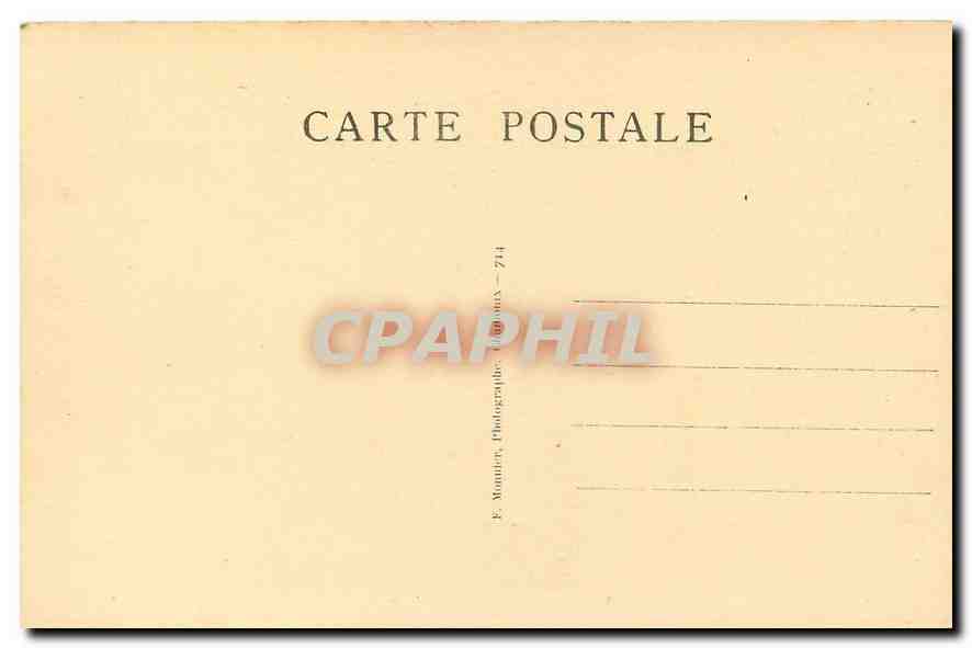 CPA Vallee du Giffre Castine de Fer a Cheval Chevre — Rückseite