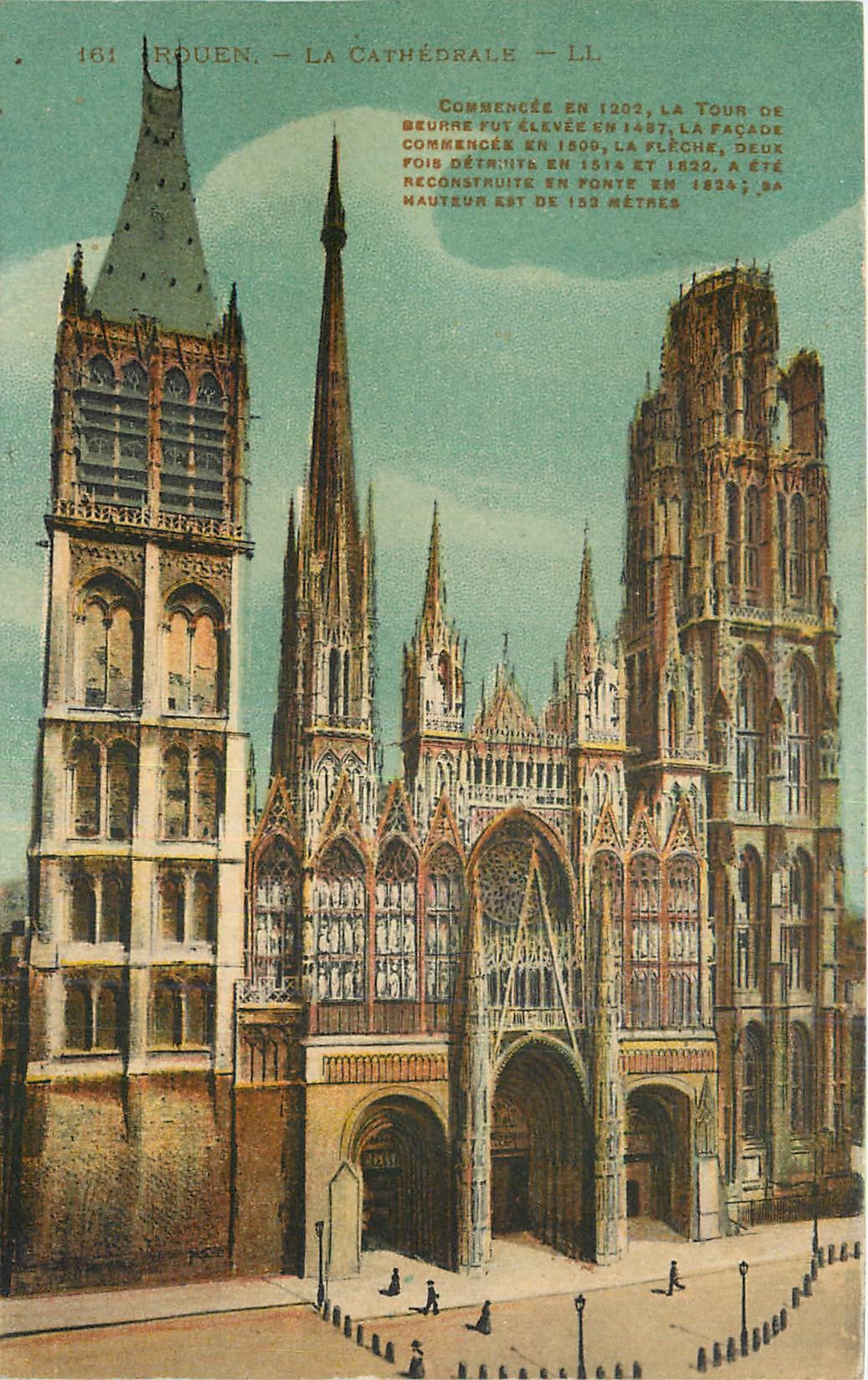 CPA Rouen La Cathedrale 