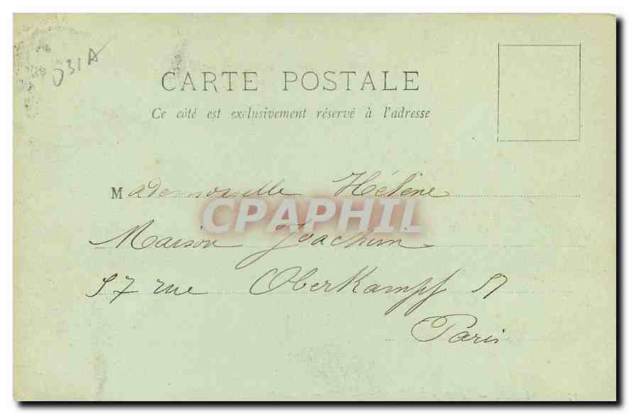 CPA Vichy Interiur de l'Etablissement Thermal  — Back