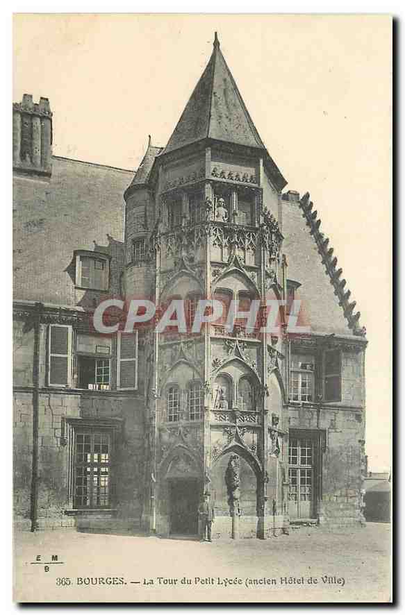 CPA Bourges La Tour de Petit Hotel de Ville 