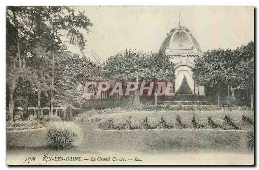 CPA Aix les Bains Le Grand Cercle 
