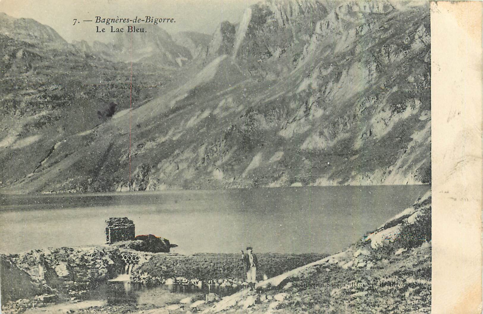 Bagnères-de-Bigorre — Le Lac Bleu — Éditeur : Cadoprem, Bagnères-de-Bigorre, n°7