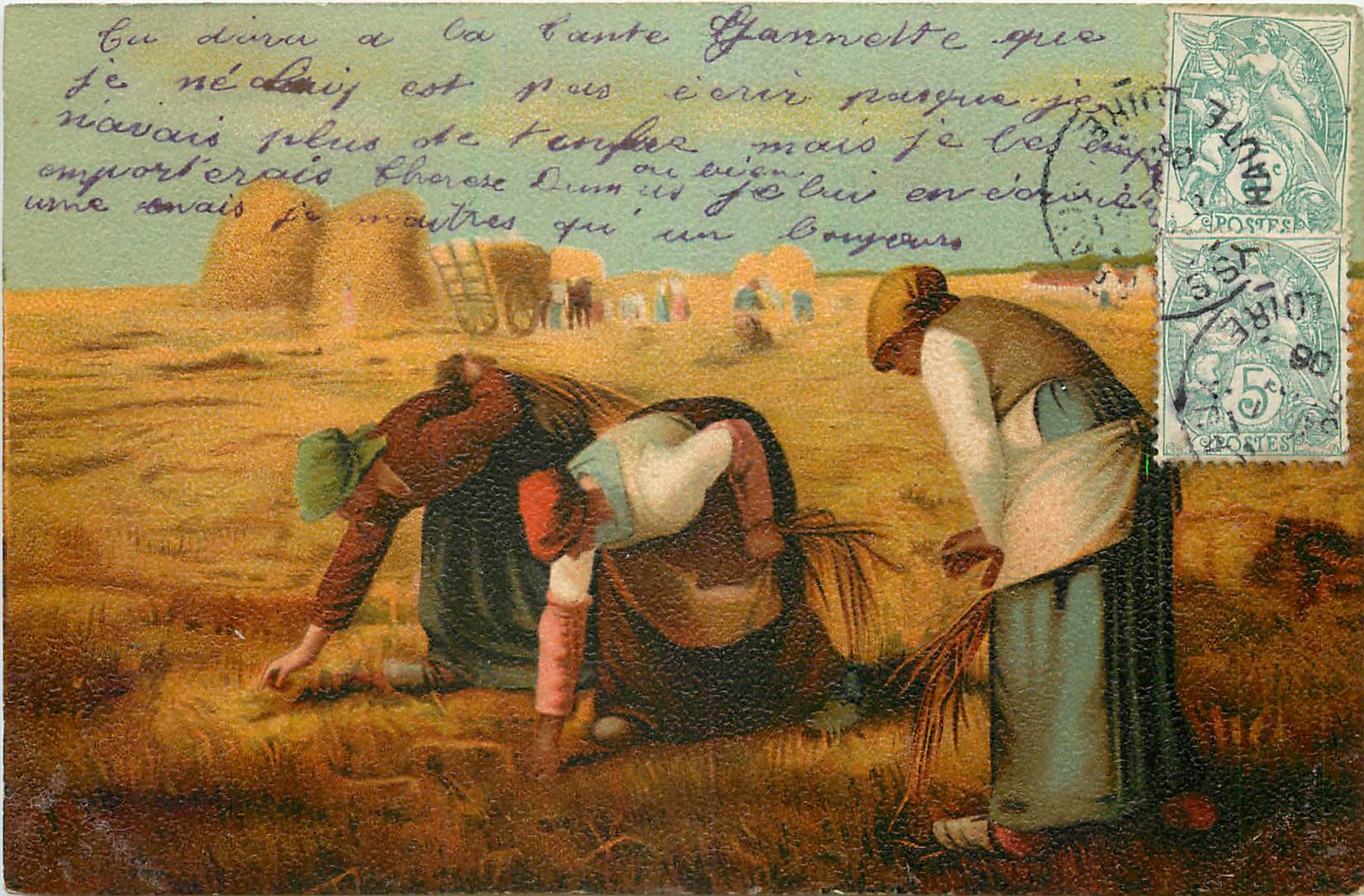 Scène de moisson — K. F. Éditeur Paris — Série 288