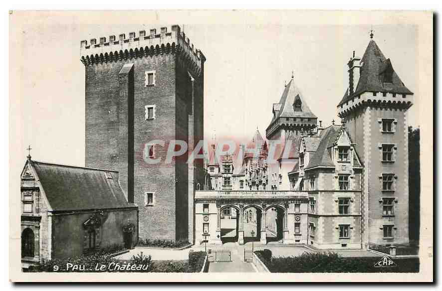 Pau. Le Château — CPA PHIL n°9 — éditeur C.A.P.