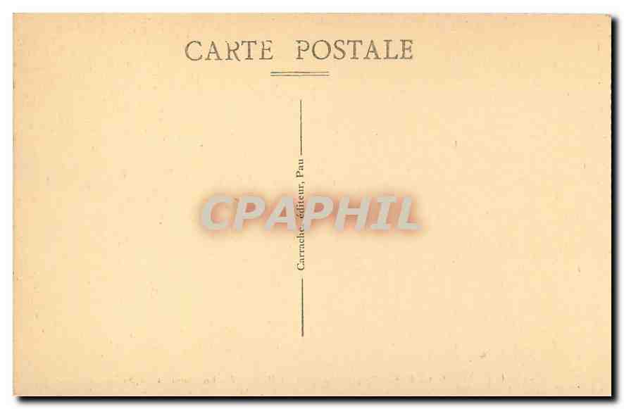 Pau — Le Château Henri IV — La Chambre de Jeanne d'Albret — Rückseite