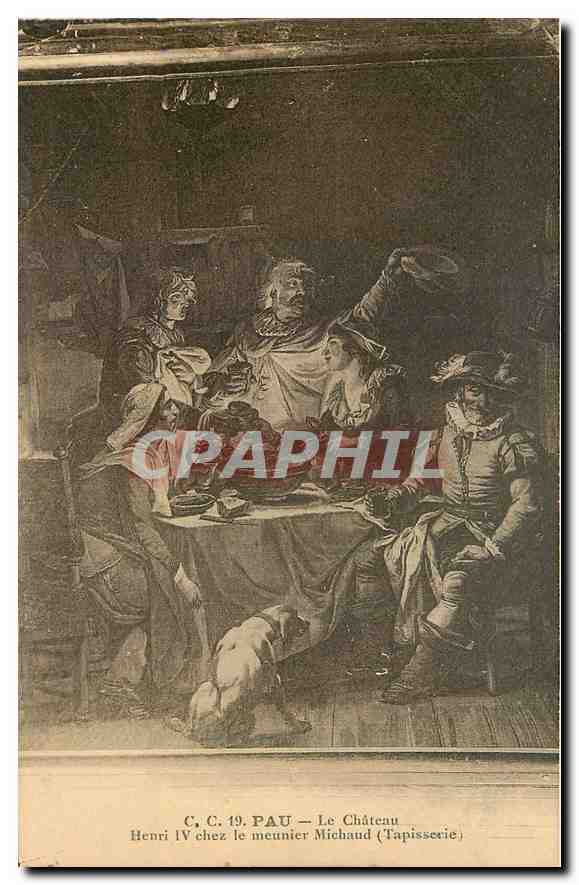 Henri IV chez le meunier Michaud — Tapisserie — Carnache, Pau