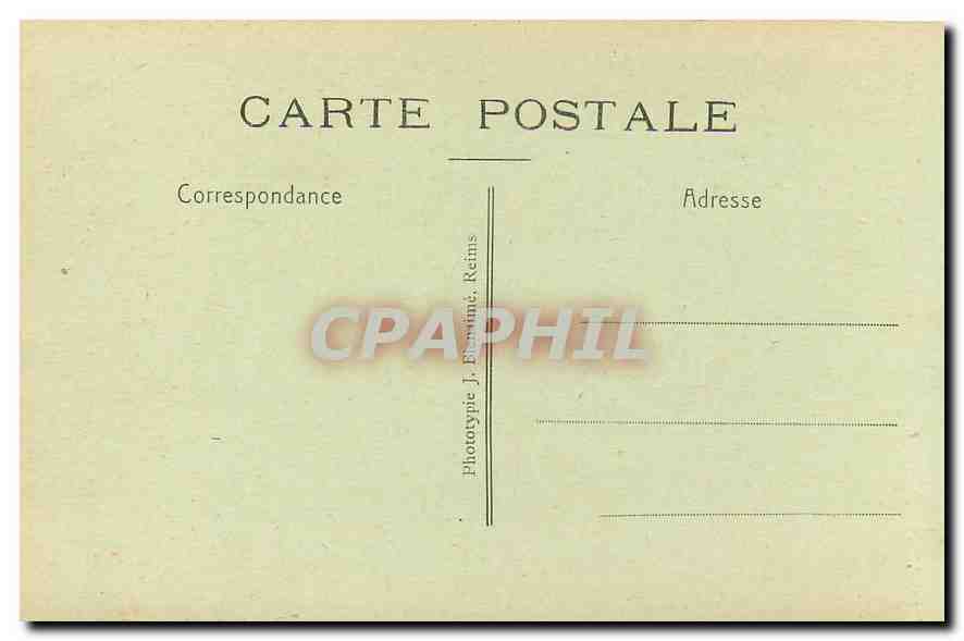 CPA Basilique de N D de Liesse Ex voto de Louis XIII  — Rückseite