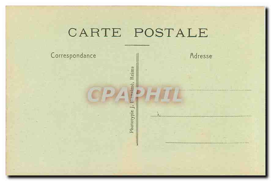 CPA Basilique de N D de Liesse Autel de Saint Joseph  — Back