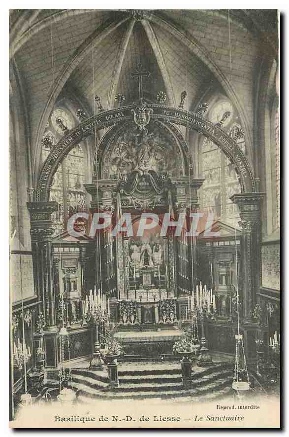 CPA Basilique de N D de Liesse Le Sanctuaire 