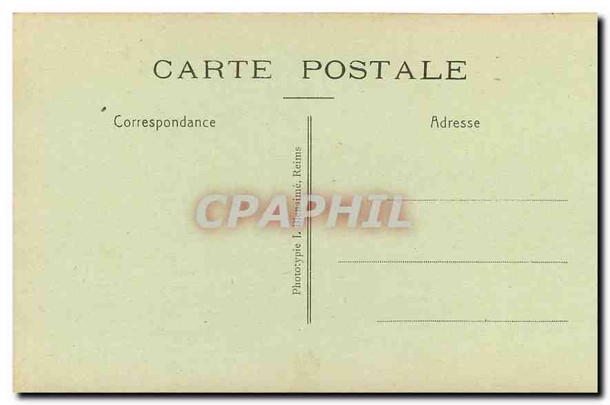 CPA Basilique de N D de Liesse Nef Proncipale Les Orgnes  — Back
