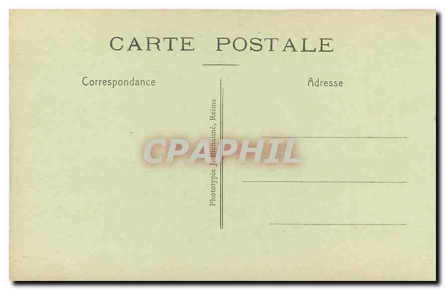 CPA Basilique de N D de Liesse La Sacristie  — Back