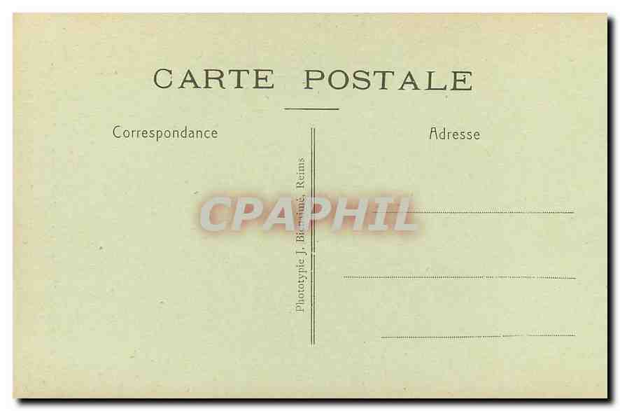 CPA Basilique de Notre Dame de Liesse  — Back