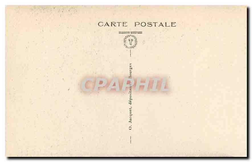 CPA Bourges Cour du Petit Lycee  — Rückseite