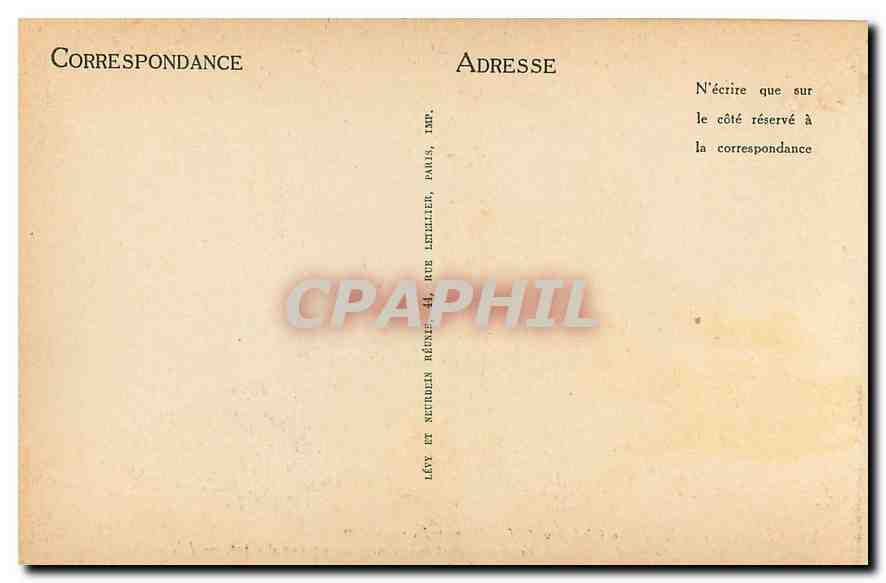CPA Marseille Le Chateau d'If bati par Francois I  — Verso