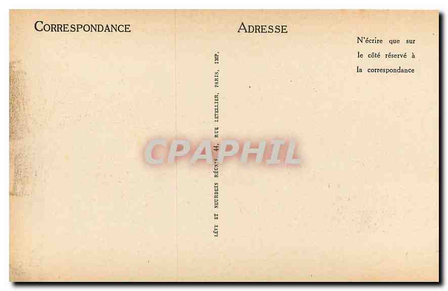 CPA Nice La Pormenade des Anglais et la Jetee Pormenade  — Rückseite