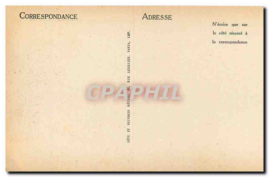 CPA Cannes Vue Generale prise du Mont Chevalier Bateaux — Verso