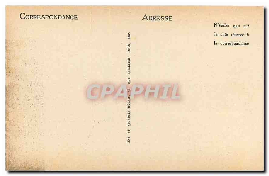 CPA Cavalaire Vue generale de la Plage  — Rückseite
