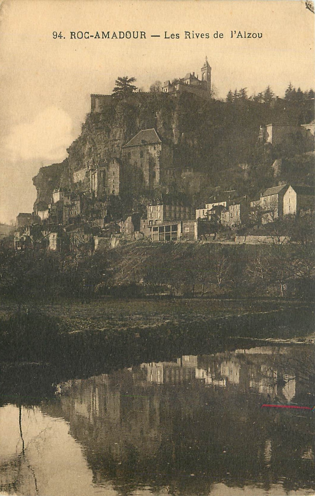 CPA Roc Amadour Les Rives de l'Alzou 