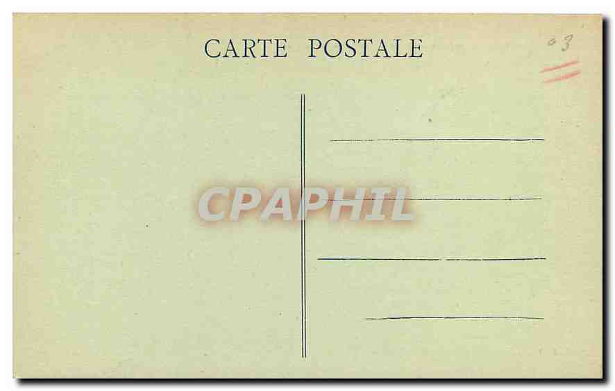 CPA Vichy Alier Hotel Pavillon Sevigne  — Rückseite