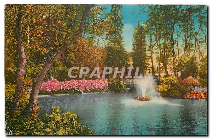 CPA Vichy Bassin des nouveax parcs