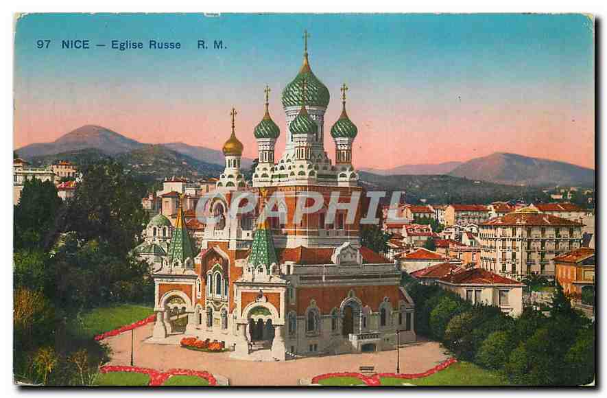 CPA Nice Eglise Russe Russie Russia