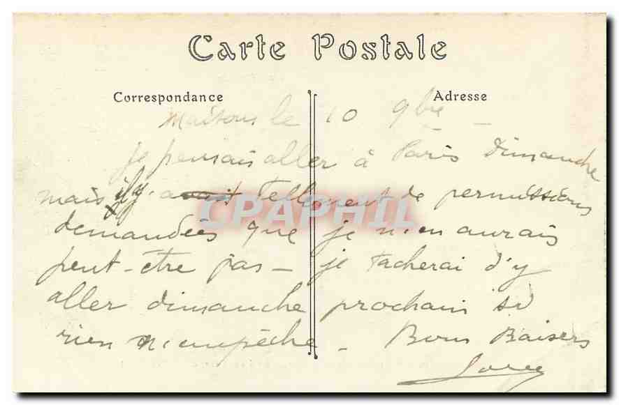 CPA Abbaye de Saint Denis Porte d'entree et Soupirait du Caveau  — Rückseite