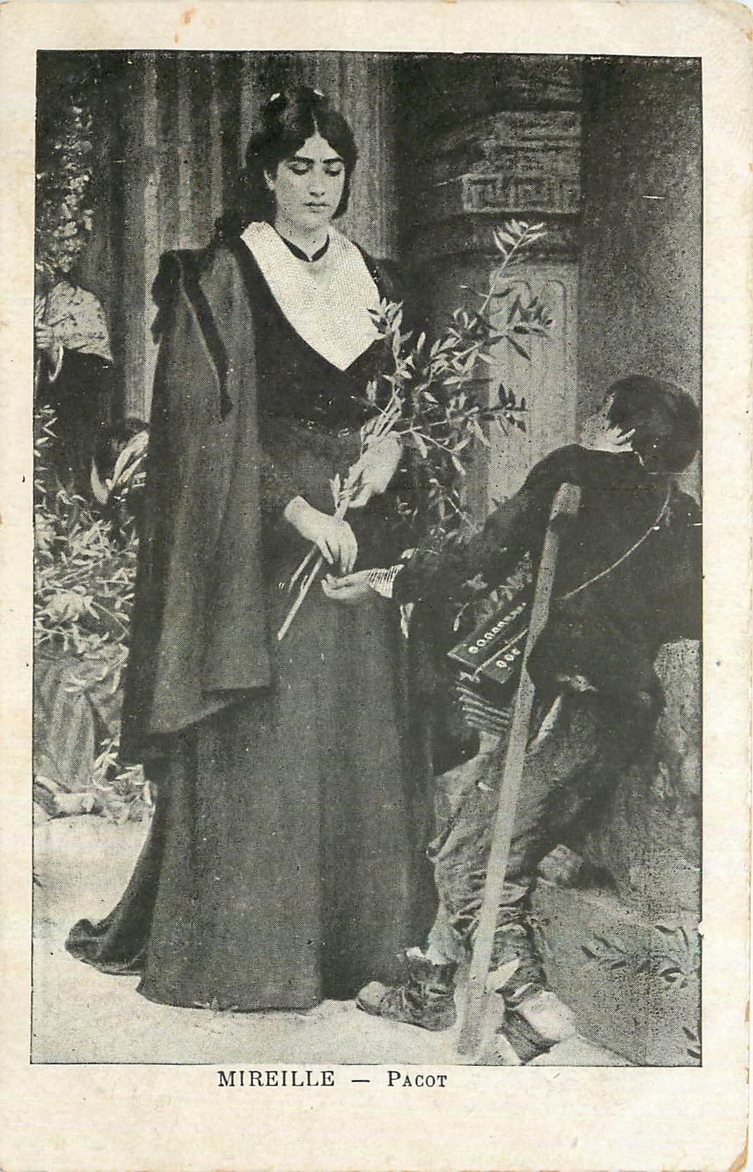 CPA Mireeille Pacot Folklore