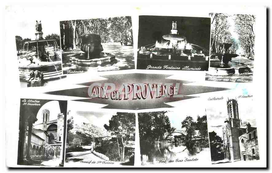 CPA Au cite du Roy Rene Aix en Provence Bouches du Rhone Souvenir 
