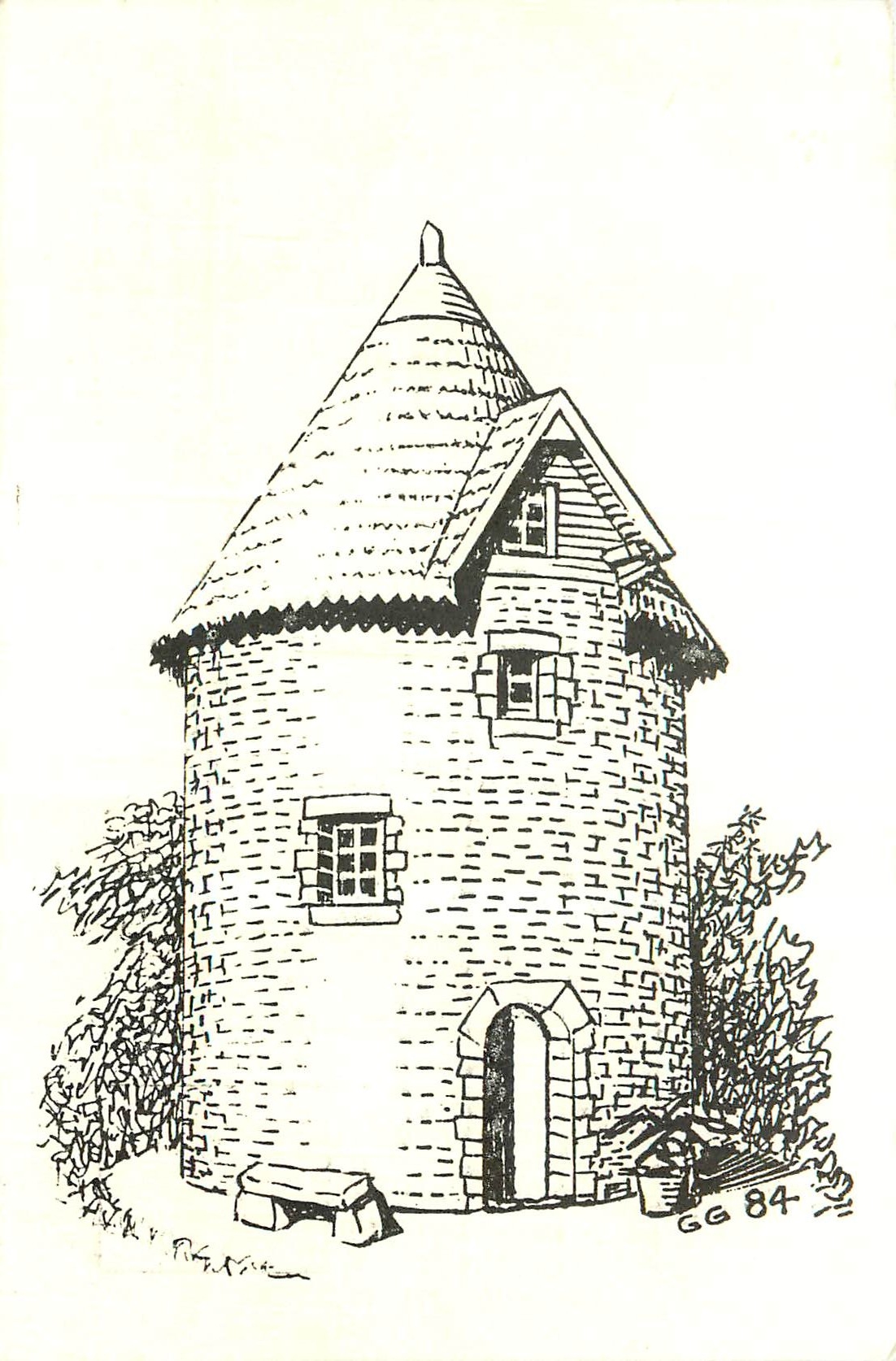 CPA Le Moulin Route des Huttes St Denis d'Oleron 