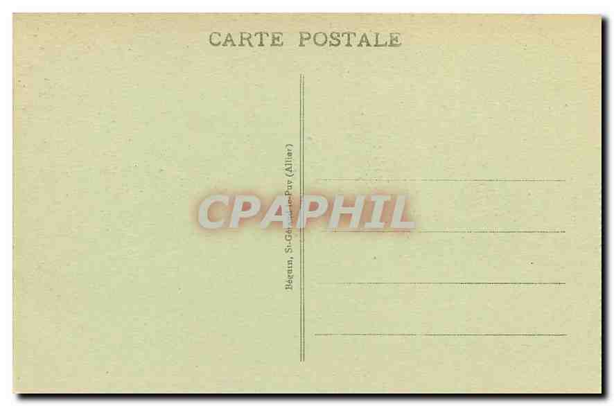 CPA Vichy Le Casino Vue d'ensemble  — Rückseite