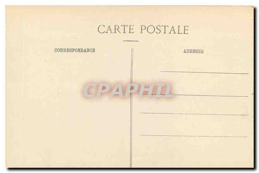 CPA Vichy La Tour de l'Horloge  — Rückseite