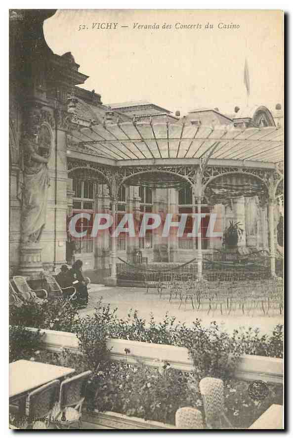 CPA Vichy Veranda des Concerts du Casino 
