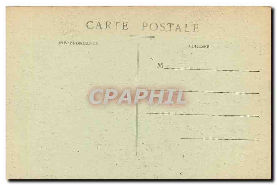 CPA Vichy Veranda des Concerts du Casino  — Rückseite