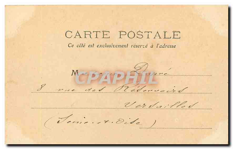 CPA Vichy Le Lac au Grand Parc  — Rückseite