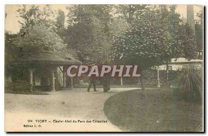 CPA Vichy Chalet Abri du Parc des Celestins