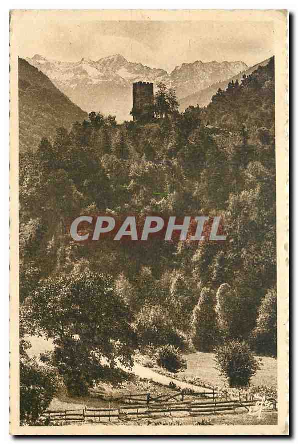 CPA Pyrenees Ocean Luchon Tour de Castevieil 