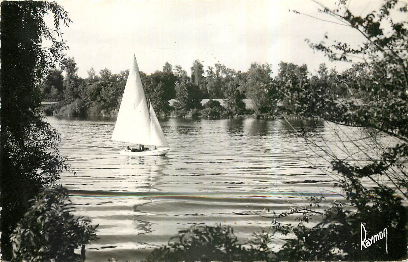 CPM Images de France Ris Orangis Navigation a voile 