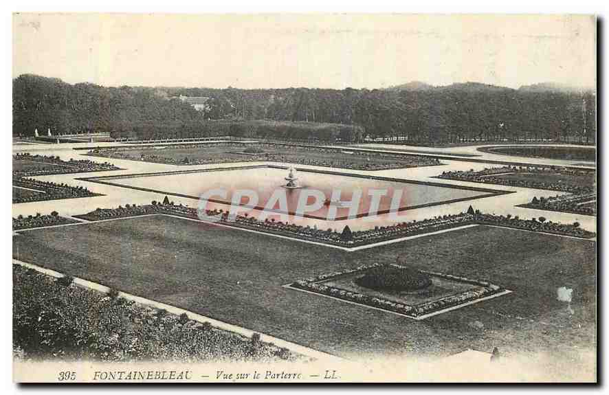 CPA Fontainebleau Vie sur le Parterre 