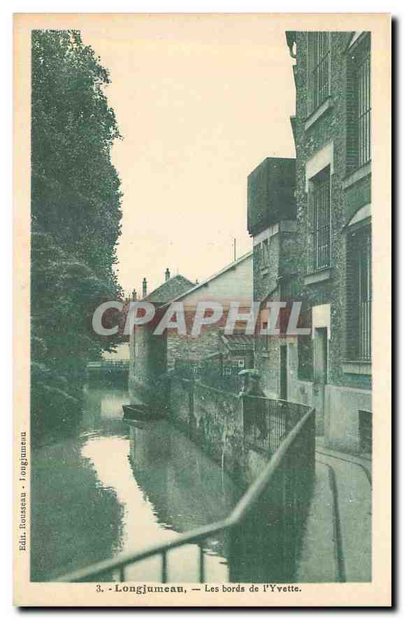 CPA Longjumeau Les bords de l'Yvette 
