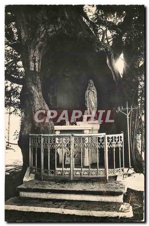 CPA Le Haye de Routot Eure Statue de N D de Lourdes 