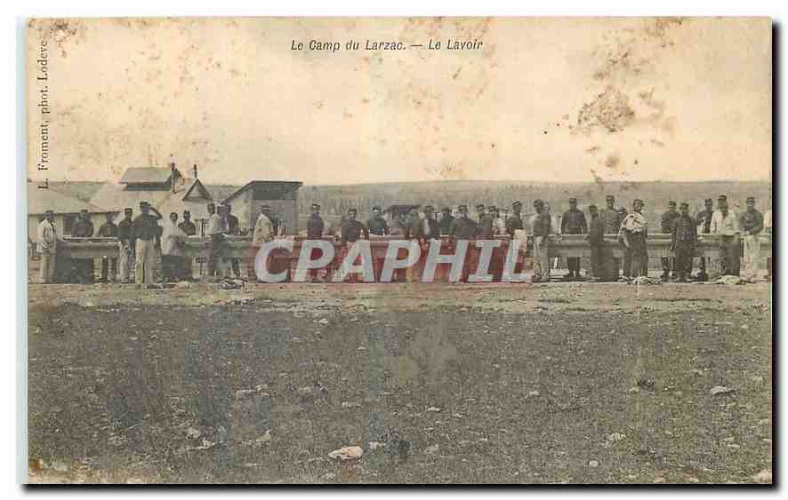 CPA Le Camp du Larzac Le Lavoir 