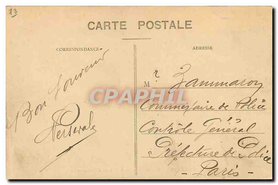 CPA Aix les Bains Lac du Bourget et Abbaye d'Hautecombe  — Rückseite