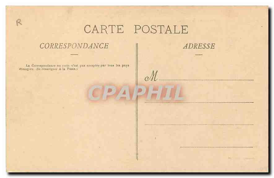 CPA Digue de Charmes  — Verso