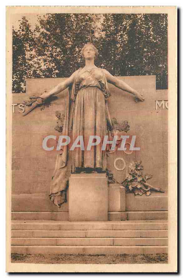 CPA Comite du Monument Inauguration le 24 Juin 1923 Macon