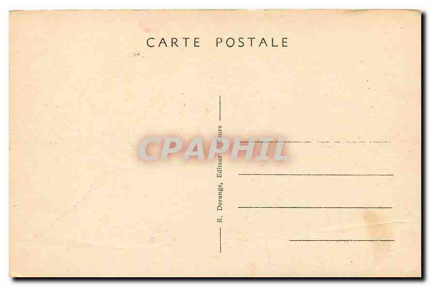 CPA Lavardin L et Ch Le Chateau  — Verso