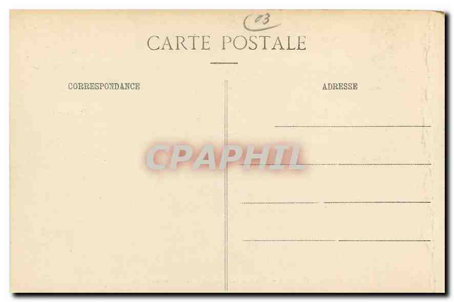 CPA Vichy Interieur du Casino La Salle des Fetes  — Verso