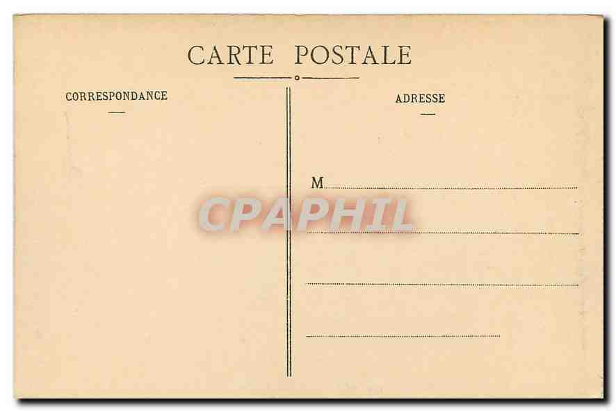 CPA Vichy Villa Sevigne  — Rückseite