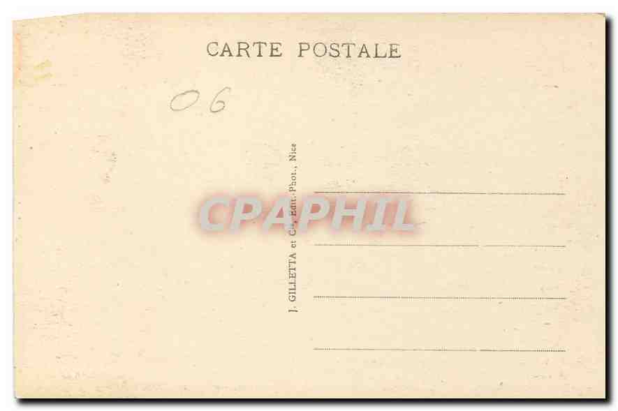 CPA Gourdon A M Vue sur la Vallee du Loup  — Rückseite