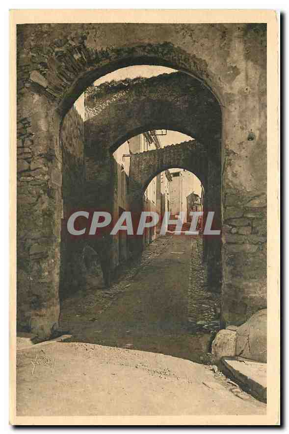 CPA La Douce France Cote d'Azur Saint Tropez Var Rue de la Misericorde 