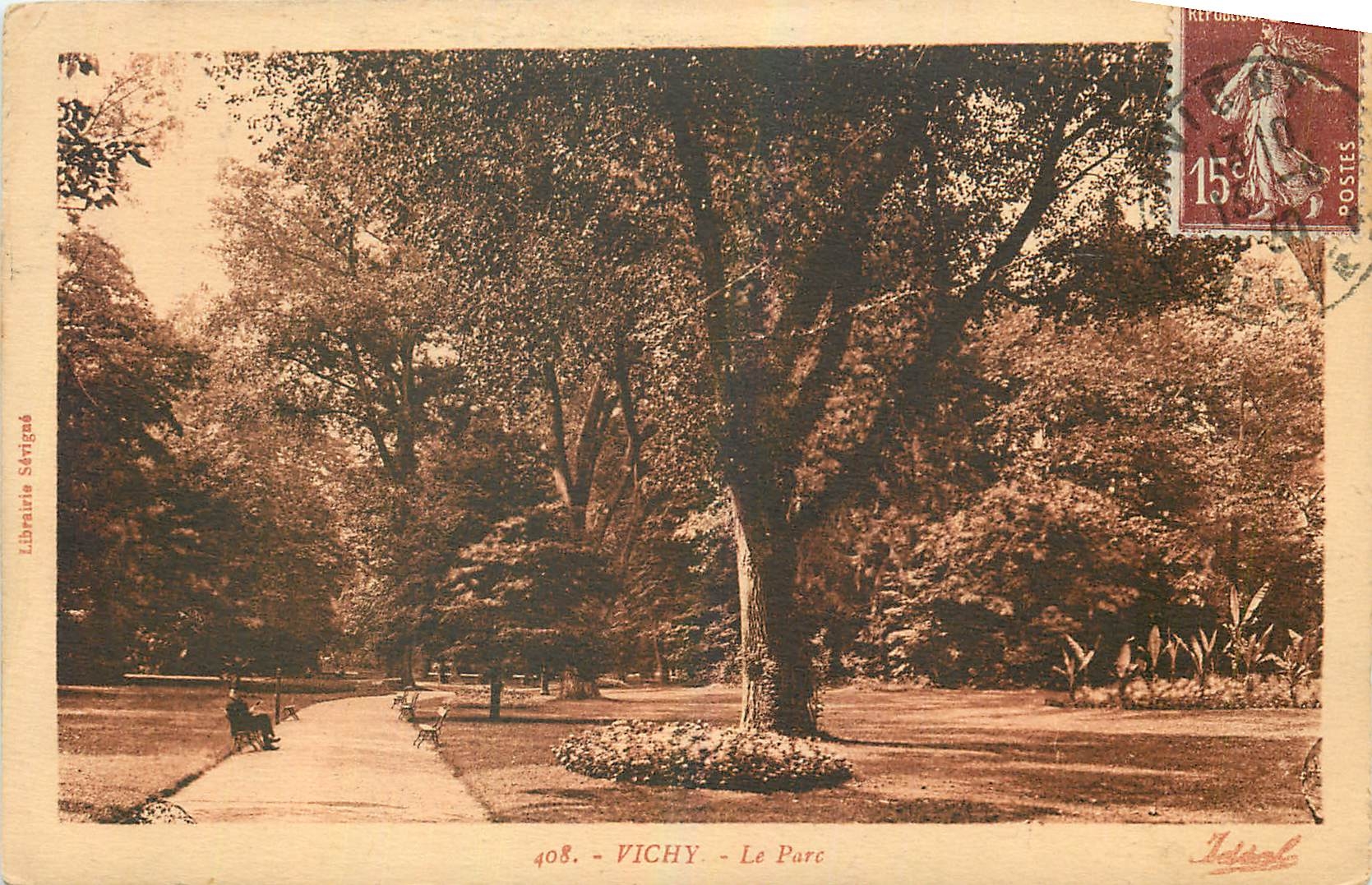 CPA Vichy le Parc 